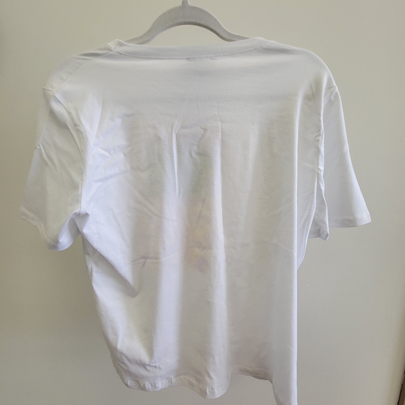 Zara white graphic t-shirt - Picture 2 of 6